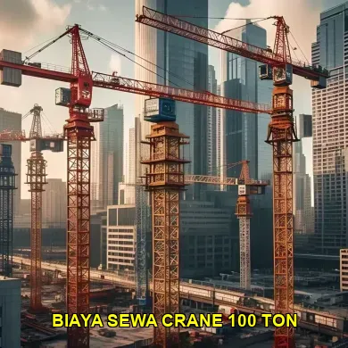 biaya sewa crane 100 ton